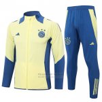 Chandal de Chaqueta del Ajax Nino 2024-2025 Amarillo