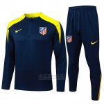 Chandal de Sudadera del Atletico Madrid 2025-2026 Azul