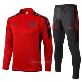 Chandal de Sudadera del Flamengo 2021-2022 Rojo