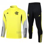 Chandal de Sudadera del Flamengo 2024-2025 Amarillo