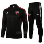 Chandal de Sudadera del Sao Paulo 2021-2022 Negro