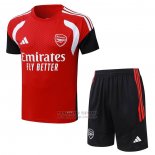 Chandal del Arsenal Manga Corta 2026-2027 Rojo - Pantalon Corto
