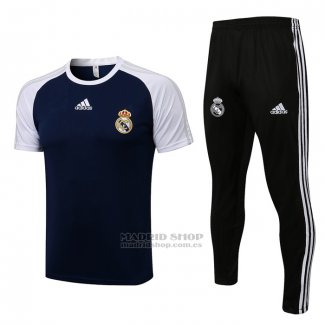 Chandal del Real Madrid Manga Corta 2021-2022 Azul