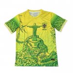Tailandia Camiseta Brasil Jesus 2025-2026 Amarillo Verde