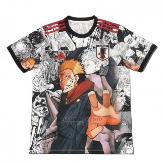 Tailandia Camiseta Japon Anime 2025-2026 Blanco Negro