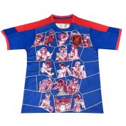Tailandia Camiseta Japon Cartoon 2024-2025 Azul