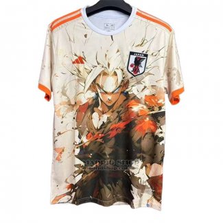 Tailandia Camiseta Japon Samurai 2025-2026 Blanco Naranja