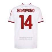 Camiseta AC Milan Jugador Bakayoko 2ª 2022-2023