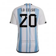 Camiseta Argentina Jugador Lo Celso 1ª 2022