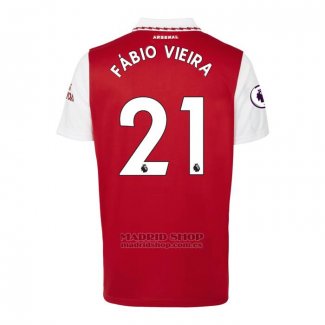 Camiseta Arsenal Jugador Fabio Vieira 1ª 2022-2023