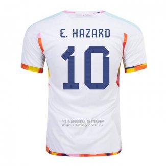 Camiseta Belgica Jugador E.Hazard 2ª 2022