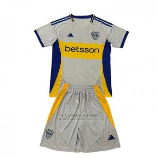 Camiseta Boca Juniors Concept Nino 2025 Gris