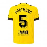 Camiseta Borussia Dortmund Jugador Zagadou 1ª 2022-2023