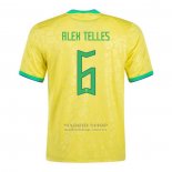 Camiseta Brasil Jugador Alex Telles 1ª 2022
