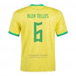 Camiseta Brasil Jugador Alex Telles 1ª 2022