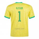 Camiseta Brasil Jugador Alisson 1ª 2022