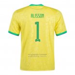 Camiseta Brasil Jugador Alisson 1ª 2022