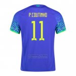 Camiseta Brasil Jugador P.Coutinho 2ª 2022