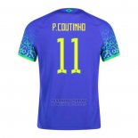 Camiseta Brasil Jugador P.Coutinho 2ª 2022