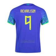 Camiseta Brasil Jugador Richarlison 2ª 2022