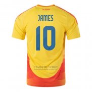 Camiseta Colombia Jugador James 1ª 2024