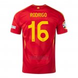 Camiseta Espana Jugador Rodrigo 1ª 2024