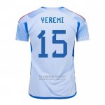 Camiseta Espana Jugador Yeremi 2ª 2022