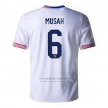 Camiseta Estados Unidos Jugador Musah 1ª 2024