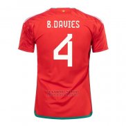 Camiseta Gales Jugador B.Davies 1ª 2022