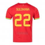 Camiseta Ghana Jugador Sulemana 2ª 2022