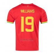 Camiseta Ghana Jugador Williams 2ª 2022