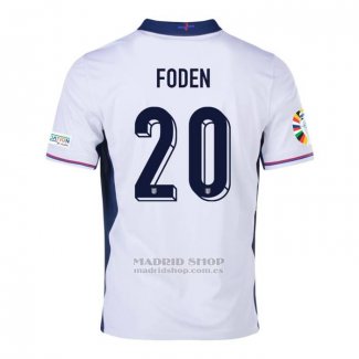 Camiseta Inglaterra Jugador Foden 1ª 2024