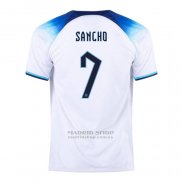 Camiseta Inglaterra Jugador Sancho 1ª 2022
