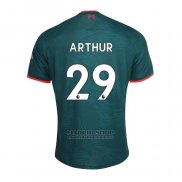Camiseta Liverpool Jugador Arthur 3ª 2022-2023