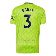 Camiseta Manchester United Jugador Bailly 3ª 2022-2023