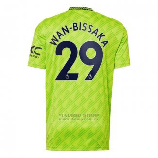 Camiseta Manchester United Jugador Wan-Bissaka 3ª 2022-2023
