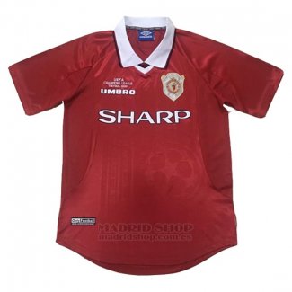 Camiseta Manchester United 1ª Retro 1999-2000