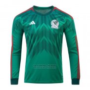 Camiseta Mexico 1ª Manga Larga 2022