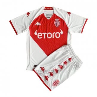 Camiseta Monaco 1ª Nino 2022-2023