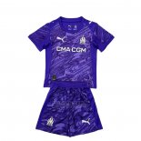 Camiseta Olympique Marsella Portero Nino 2025-2026 Purpura