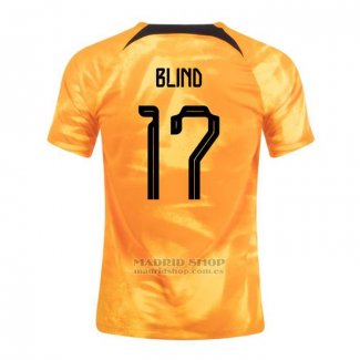 Camiseta Paises Bajos Jugador Blind 1ª 2022