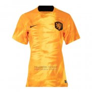 Camiseta Paises Bajos 1ª Mujer 2022