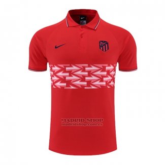 Camiseta Polo del Atletico Madrid 2022-2023 Rojo