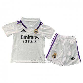 Camiseta Real Madrid 1ª Nino 2022-2023