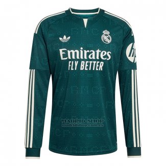 Camiseta Real Madrid 2ª Manga Larga 2026-2027