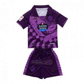 Camiseta Real Valladolid 2ª Nino 2023-2024