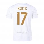 Camiseta Serbia Jugador Kostic 2ª 2022