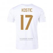 Camiseta Serbia Jugador Kostic 2ª 2022