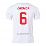 Camiseta Suiza Jugador Zakaria 2ª 2022