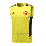 Camiseta de Entrenamiento Flamengo Sin Mangas 2022-2023 Amarillo